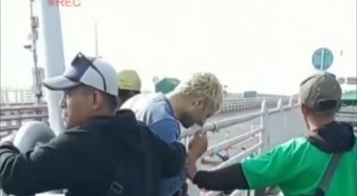 Bule Tunisia Gagal Bunuh Diri di Jembatan Suramadu, ke Surabaya Temui Anak-Istri