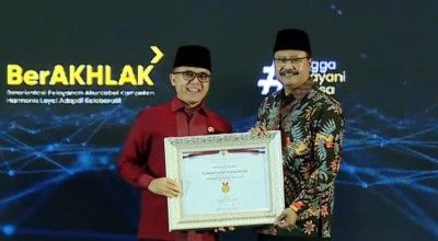 Berhasil Menaikkan Nilai SAKIP, Pemkot Pasuruan Raih Penghargaan MenPAN-RB