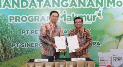 Petrokimia Gandeng PT SGN Dongkrak Produktivitas Gula Nasional