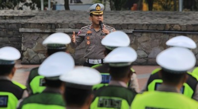 Polisi Tindak Tegas Motor Knalpot Brong yang Konvoi Malam Tahun Baru