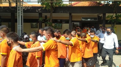 Miris! 11 Pelajar Diringkus Polres Lamongan Hasil Ungkap Kasus Narkoba