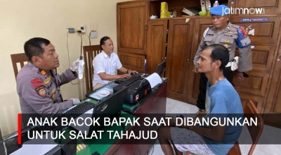 Video: Anak Bacok Bapak saat Dibangunkan Salat Tahajud