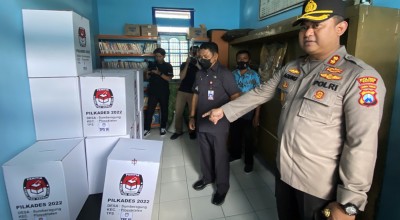 Hasil Patroli TPS Pilkades Serentak, Mengejutkan Temuan Polres Kediri
