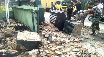 Truk Seruduk Pagar Koramil Bourneo Bojonegoro, Bagaimana Nasib Sopirnya?