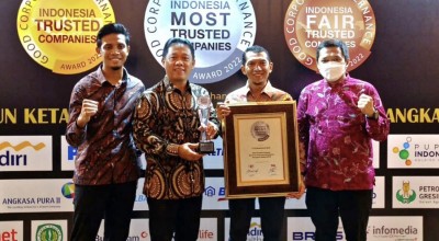 Petrokimia Gresik Kembali Dinobatkan Sebagai Most Trusted Company