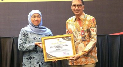 Bank Jatim Catatkan Namanya dalam Paritrana Award 2022