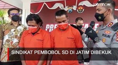 Video: Sindikat Pembobol SD di Jatim Dibekuk