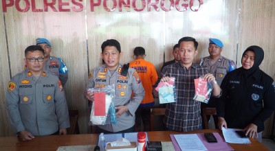 Dalang Pencurian Gabah Milik Para Petani di Ponorogo Terbongkar