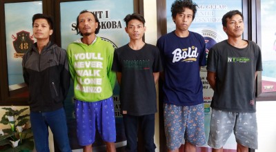 Polisi Ringkus 5 Anggota Komplotan Pengedar Sabu di Jombang