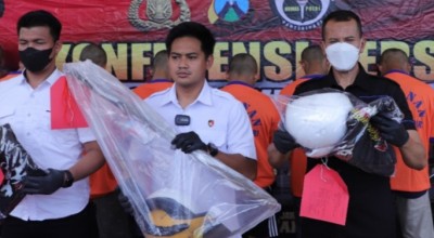 Belasan Pesilat di Kediri Diamankan Polisi