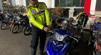 Hasil Razia, Puluhan Motor dan Pelajar di Ponorogo Diamankan