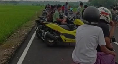 Sedih, Jalan Lingkar Selatan Sampang Dijadikan Arena Balap Liar