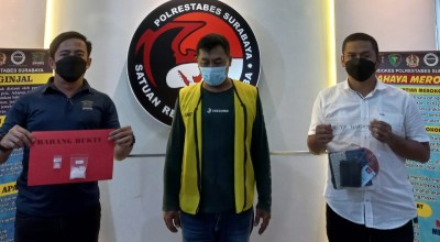 Ini Tampang Bandar Sabu Berkedok Pengelola Rumah Kos di Surabaya