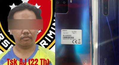 Galau Pakai Ponsel Jadul, Pemuda di Surabaya Panjat Pagar Kos Lalu Curi HP