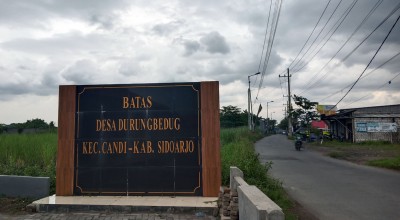 Desa Durungbedug Sidoarjo, Hutan Tak Terjamah yang Dibabat Sebelum Siang