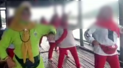 Lokasi Senam Ibu-ibu Pacitan Dipastikan di Masjid Apung, Pelaku Minta Maaf