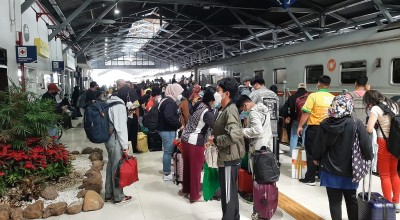 Jadwal Kereta di Stasiun Pasar Turi Surabaya Kembali Normal
