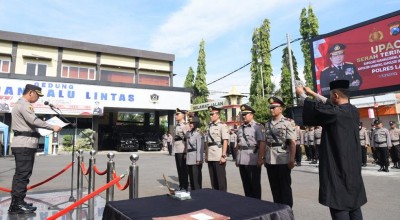 Selamat Bertugas 5 Kapolsek Baru di Lamongan, Ini Pesan Kapolres