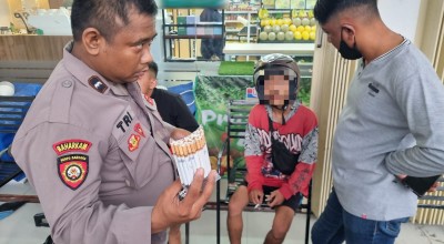 Pemuda asal Sidoarjo Diciduk Polisi saat Berjualan Rokok di Mojokerto, Lho?