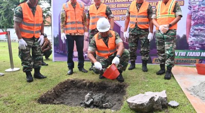 RS Tingkat III Brawijaya V Dibangun, Pangdam Warning Kontraktor Tak Main-main