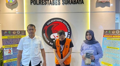 Kuli Serabutan di Surabaya Nyambi Edarkan Sabu, Disergap saat Bangun Tidur
