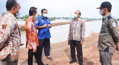 Proyek Tanggul Pengendalian Banjir di Mojokerto Bakal Dilanjutkan