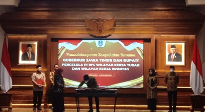 Khofifah Teken Kontrak PI 10% Wilayah Kerja Migas, Ini Tujuannya