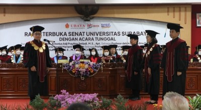 Mengenal Tiga Guru Besar Baru Ubaya dan Orasi Ilmiahnya