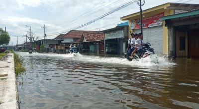 Banjir Sepekan Lumpuhkan Aktivitas Tiga Desa di Tanggulangin, Sidoarjo