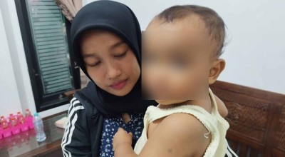 Jambret Sadis Beraksi, Ibu dan Balita Naik Motor Jatuh Terseret