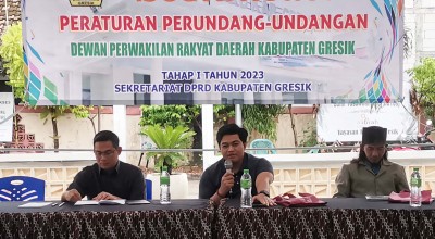DPRD Gresik Gencar Lakukan Sosperda Ketenagakerjaan