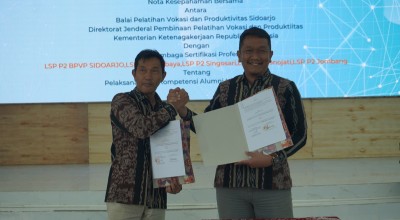 Tekan Pengangguran, BPVP Sidoarjo Gandeng BLK Gelar Pendidikan Vokasi