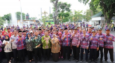 Ratusan Perangkat Desa Ikut Silatnas PPDI di Jakarta, Ini Pesan Bupati Jombang