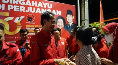 Bangga dan Antusias! Milenial Surabaya Ikut Paduan Suara HUT PDIP ke-50