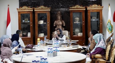 Gelar Penelitian di Kota Mojokerto, BRIN Audiensi dengan Ning Ita