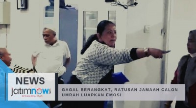 Gagal Berangkat, Ratusan Calon Jamaah Umrah Luapkan Emosi