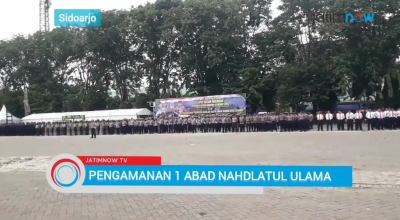 4.500 Personil Gabungan TNI - Polri Amankan 1 Abad NU