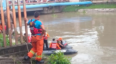 Seorang Anak Dilaporkan Tenggelam di Sungai Jagir, Surabaya