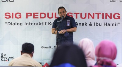 Kontribusi SIG Turunkan Angka Stunting di Gresik
