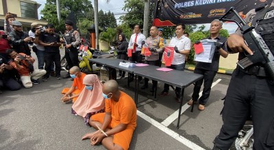 Pasutri asal Nganjuk jadi Partner in Crime, 30 Kali Curi Motor