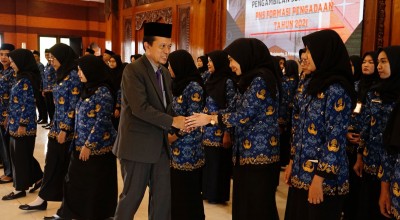 98 PNS Formasi 2021 Kota Mojokerto Dilantik