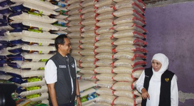 20 Ton Beras Murah Digelontor Pemprov Jatim dalam Operasi Pasar di Sidoarjo