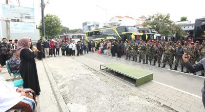 Ribuan Nahdliyin Banyuwangi Hadiri Resepsi Puncak 1 Abad NU di Sidoarjo