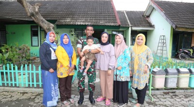 Juara Rumah Sehat, Serda Purwono Sulap Rumdin Jadi Hunian Berkonsep Lingkungan