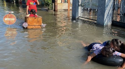 Sungai Wrati Meluap, Ribuan Warga 2 Desa di Kabupaten Pasuruan Dilanda Banjir
