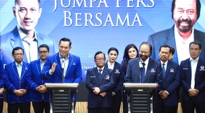 Sederet Sikap Politik dalam Pertemuan Surya Paloh dan AHY di DPP Demokrat