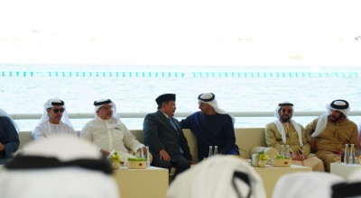 Menhan Bertemu Presiden UEA Sheikh Mohamed bin Zayed Al Nahyan, Bicarakan Apa?