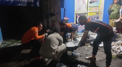 Pria Surabaya Tewas Gegara Menabrak Tong Sampah