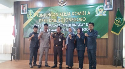 Sinergi Kejaksaan dan Komisi A DPRD Bojonegoro untuk Pembinaan Pemerintah Desa