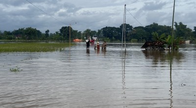 13 Titik di Ponorogo Terendam Banjir Kiriman dari Jawa Tengah